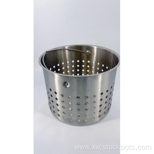 Stainless steel easy turkey cooker with strainer